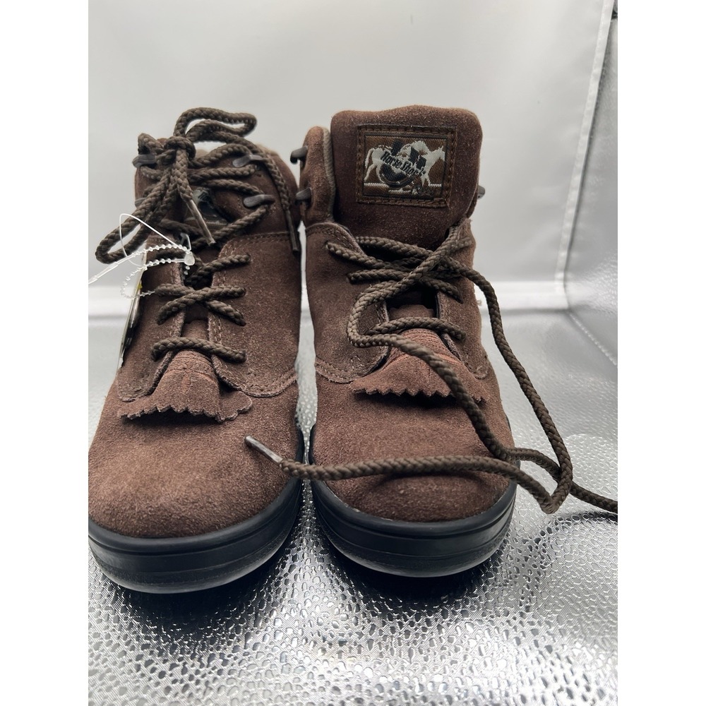 Kids Roper Horse Shoes Size 3.  Lights Up.  Rodeo Cowboy Riding Steer Bull.